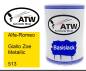 Preview: Alfa-Romeo, Giallo Zoe Metallic, 513: 500ml Lackdose, von ATW Autoteile West.